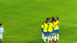 Бразилия жен - Аргентина жен. Обзор матча
