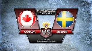 Канада жен. до 18 - Швеция жен. до 18. Запись матча