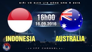 Индонезия до 19 - Австралия до 19. Запись матча
