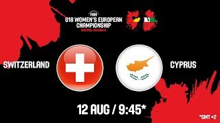 Швейцария до 18 жен - Кипр до 18 жен. Запись матча