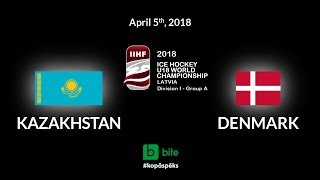 Казахстан до 18 - Дания до 18. Запись матча
