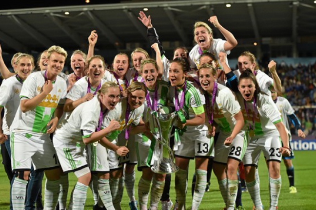 'Вольфсбург' выиграл женскую Лигу чемпионов