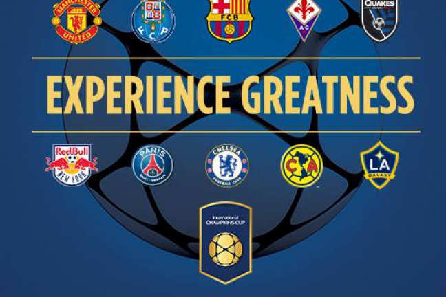'Челси', 'ПСЖ', 'Барселона' и 'МЮ' примут участие в Международном кубке чемпионов-2015