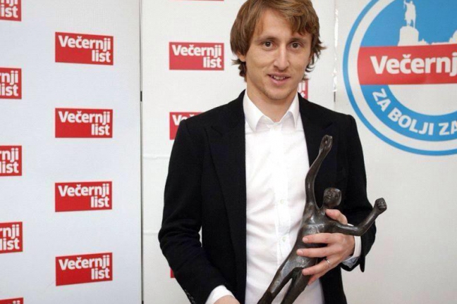 Модрич завоевал звание лучшего футболиста Хорватии 2014 года