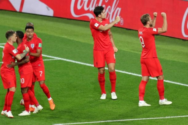 Англия победила Колумбию в серии пенальти