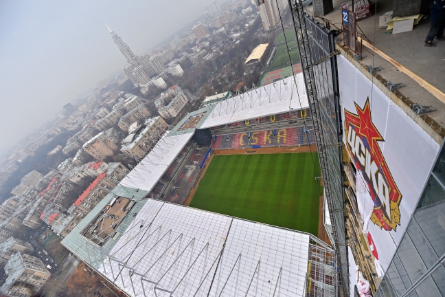 Новый стадион ЦСКА стоит 350 миллионов долларов