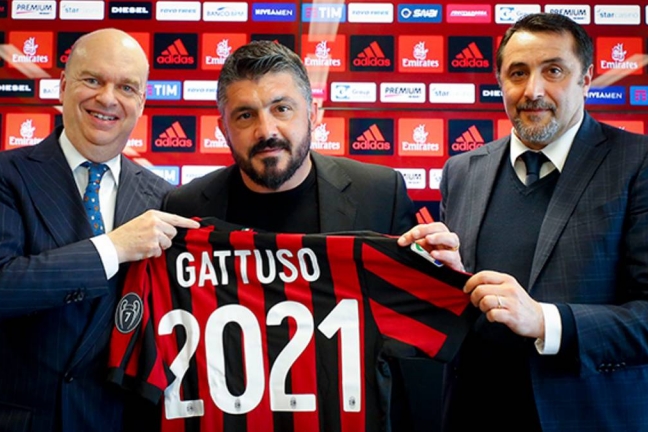 Гаттузо продлил контракт с 'Миланом'