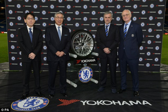 Yokohama Rubber - новый титульный спонсор 'Челси' 