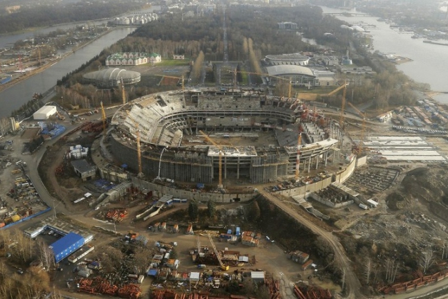 Стадион 'Зенита' будет готов к 1 мая 2016 года