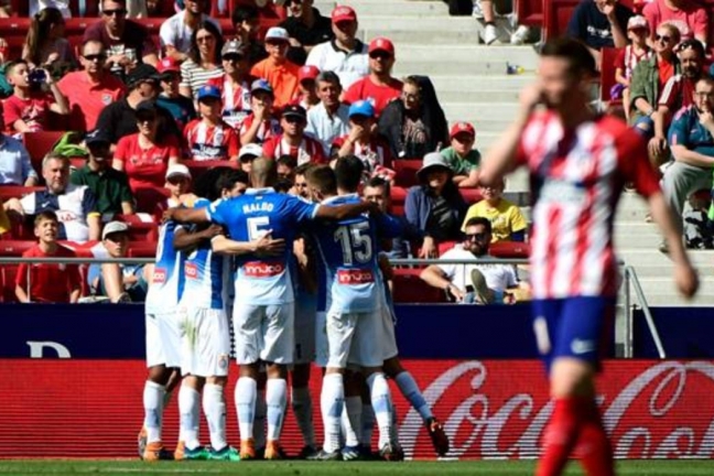 'Атлетико Мадрид' сенсационно уступил 'Эспаньолу'