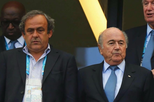 Блаттер рассказал, почему Платини не стал президентом ФИФА