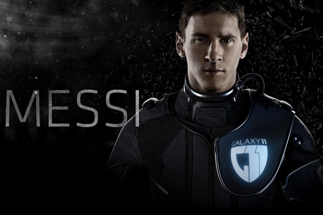 Месси снялся в суперролике Samsung в роли капитана сборной Земли