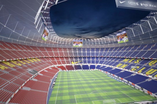 Видеопроект нового стадиона 'Барселоны'