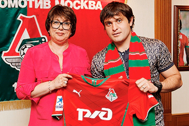 'Локомотив' объявил о подписании контракта с Касаевым