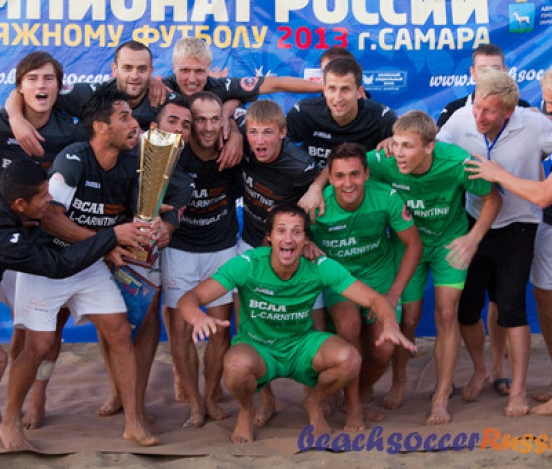 Питерский 'Кристалл' стал чемпионом России по пляжному футболу
