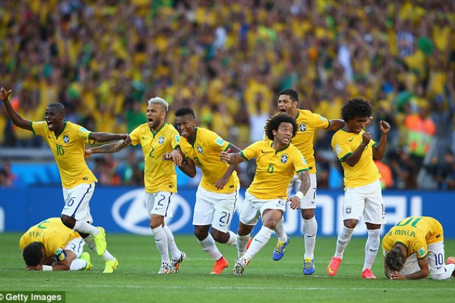 ЧМ-2014: Бразилия пробилась в 1/4 финала, обыграв Чили в серии пенальти