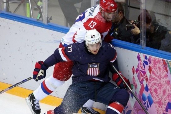 Сборная России по хоккею проиграла США в серии буллитов на Играх в Сочи-2014