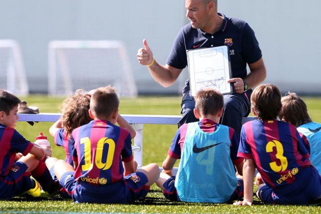 В начале лета откроется футбольный лагерь 'Барселоны' в Сочи