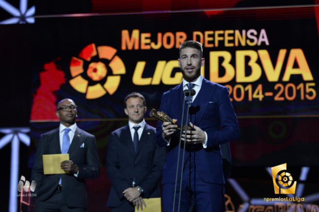 Рамос - лучший защитник Ла Лиги сезона 2014/15, Месси - лучший форвард