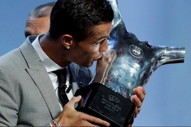 Роналду прокомментировал свою награду Лучшего игрока Лиги Чемпионов 2017