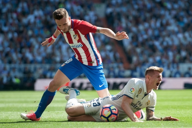 'Реал' не удержал победу над 'Атлетико'