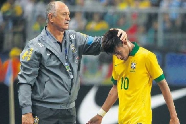 Сколари считает Неймара незаменимым в сборной Бразилии