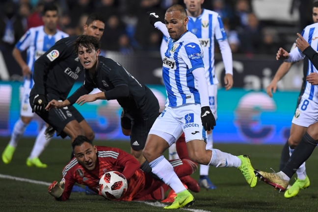 'Реал' потерпел минимальное поражение от 'Леганеса'