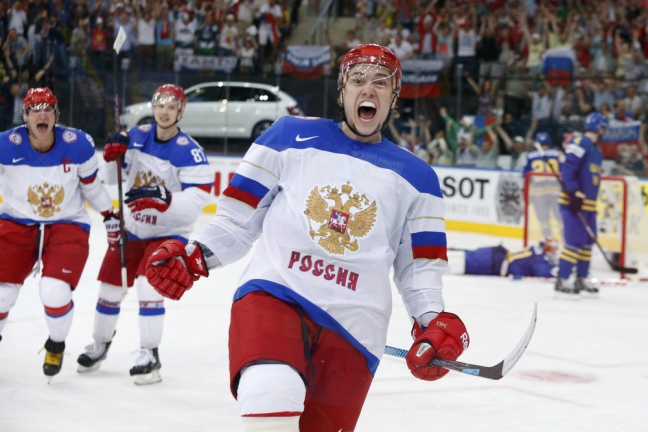 Россия вышла  в финал чемпионата мира по хоккею