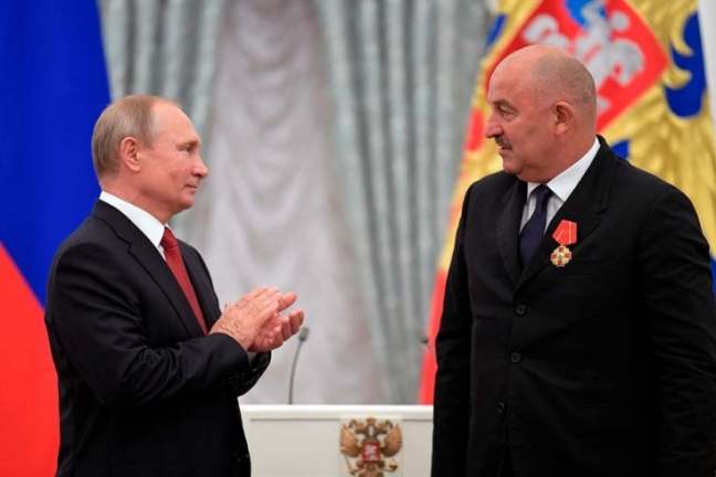 Путин поздравил Черчесова с 55-летием