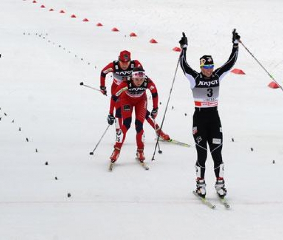Рэндалл и Крог - победители этапа 'Тур де Ски' в спринте