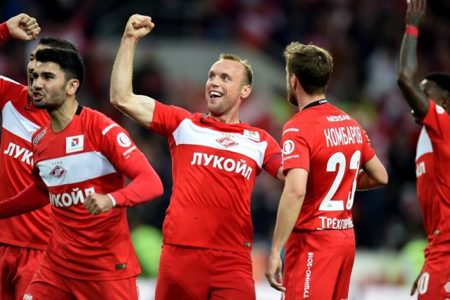 'Спартак' заявил 25 игроков на плей-офф Лиги Европы