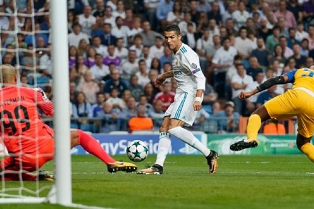 Роналду приносит победу 'Реалу' над АПОЭЛем