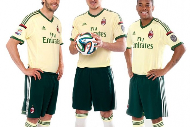 'Милан' презентовал форму, в которой будет играть в сезоне 2014/2015