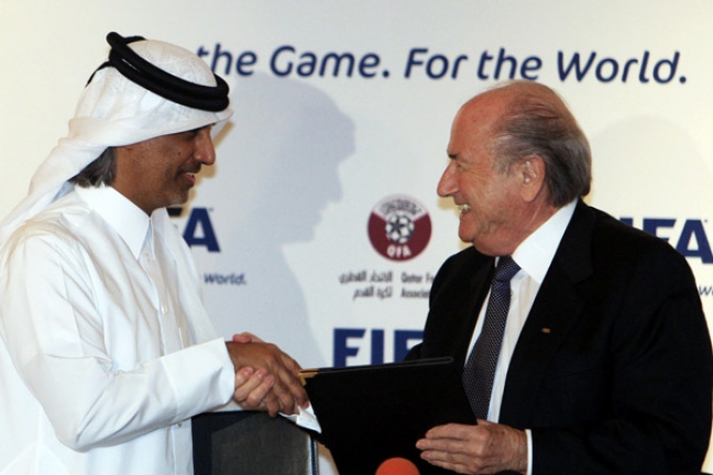 Блаттер признался, что европолитики были заинтересованы в проведении ЧМ-2022 в Катаре