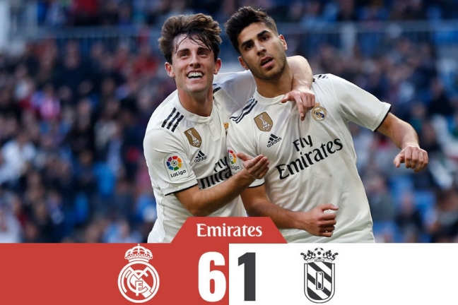 'Реал' отгрузил 6 голов в ворота 'Мелильи'