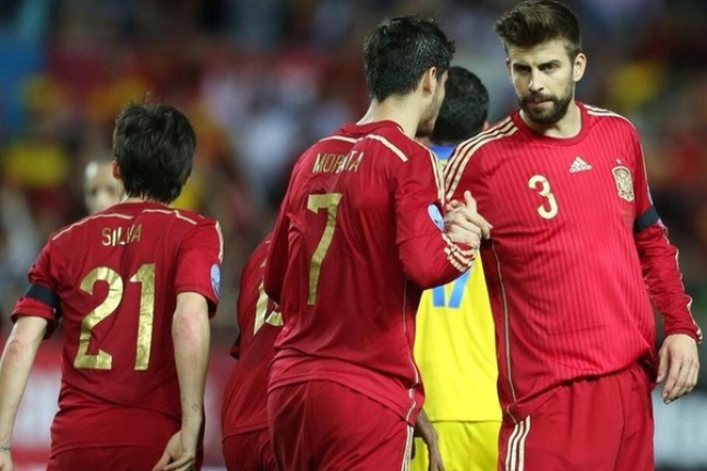 Испания одержала минимальную победу над Украиной, Англия разгромила Литву