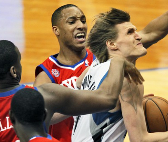 НБА: Кириленко помогает 'Миннесоте' обыграть 'Бостон'