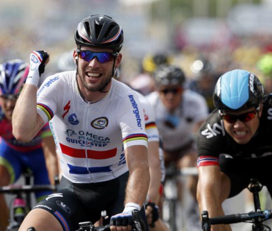 Кэвендиш выиграл пятый этап 'Тур де Франс'