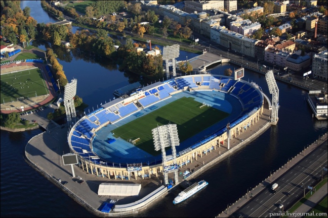 'Петровский' - самый посещаемый стадион чемпионата России