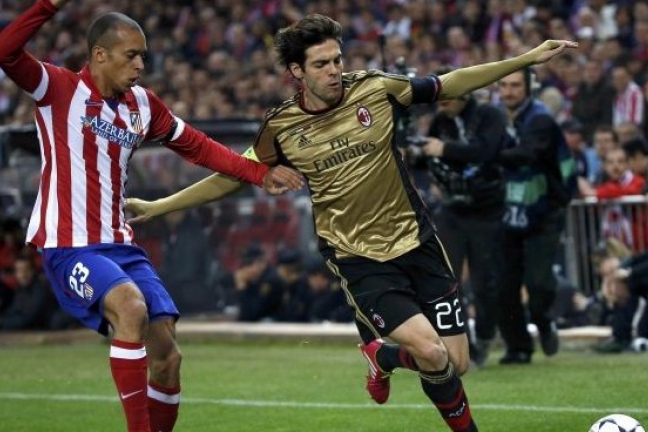 'Атлетико' не оставил шансов 'Милану' и вышел в 1/4 финала Лиги чемпионов