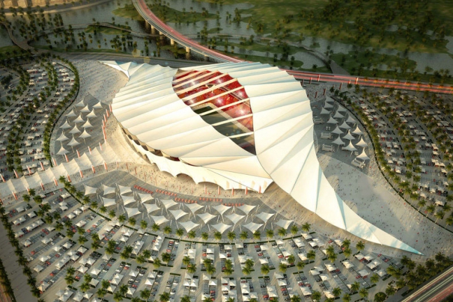 Катар провел презентацию первого стадиона