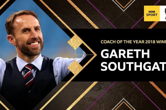Саутгейт признан лучшим тренером года в Англии