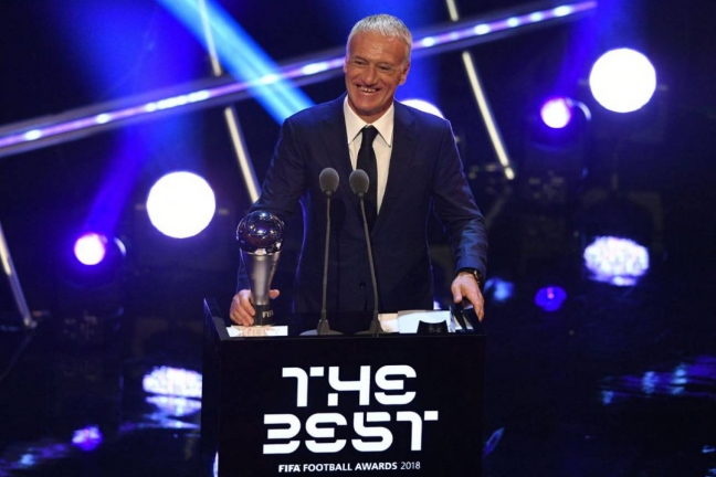 Дешама признали лучшим тренером года по версии ФИФА