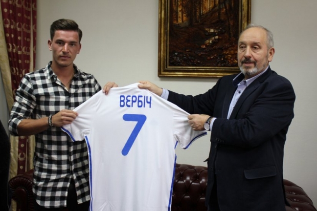 Вербич поделился эмоциями от перехода в 'Динамо Киев'