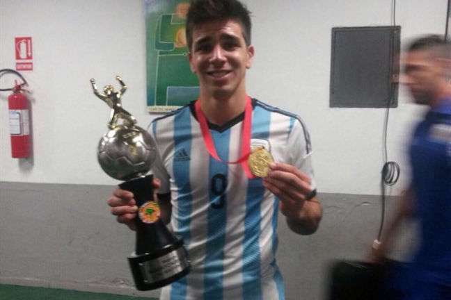 Симеоне поздравил своего отпрыска с победой на молодежном чемпионате Южной Америки