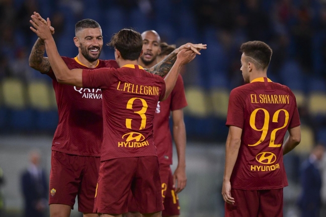 'Рома' отгрузила 4 гола в ворота 'Фрозиноне'