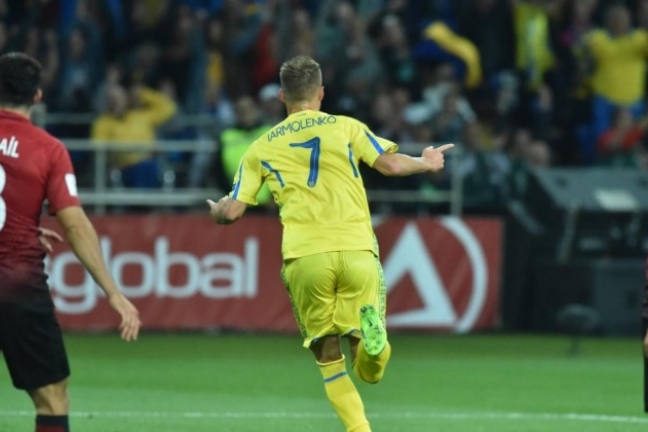 Ярмоленко принес Украине победу над Турцией
