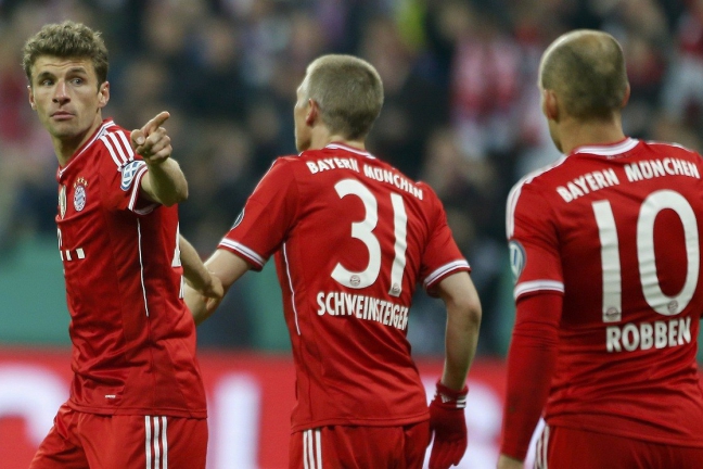 'Бавария' 'разобрала на запчасти' 'Кайзерслаутерн' в полуфинале Кубка Германии