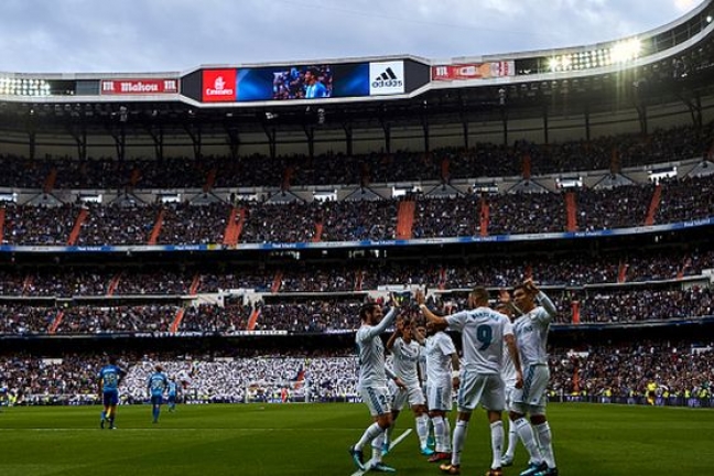 'Реал Мадрид' с трудом обыграл 'Малагу'