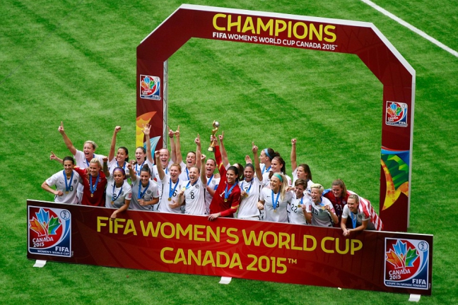 Женская сборная США завоевала титул чемпиона мира по футболу